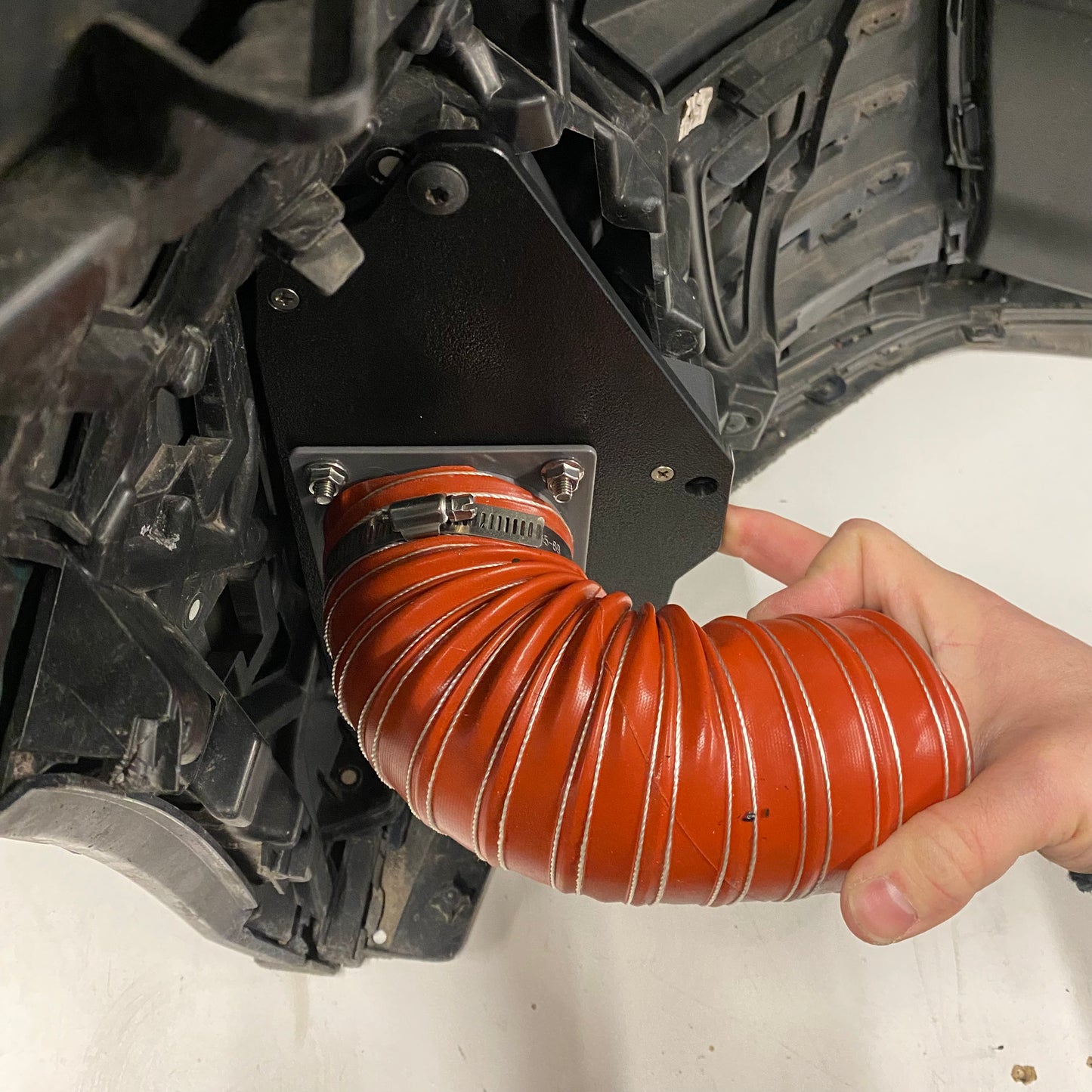 MK7 GTI fog light delete duct port tubing hose 2015 2016 2017