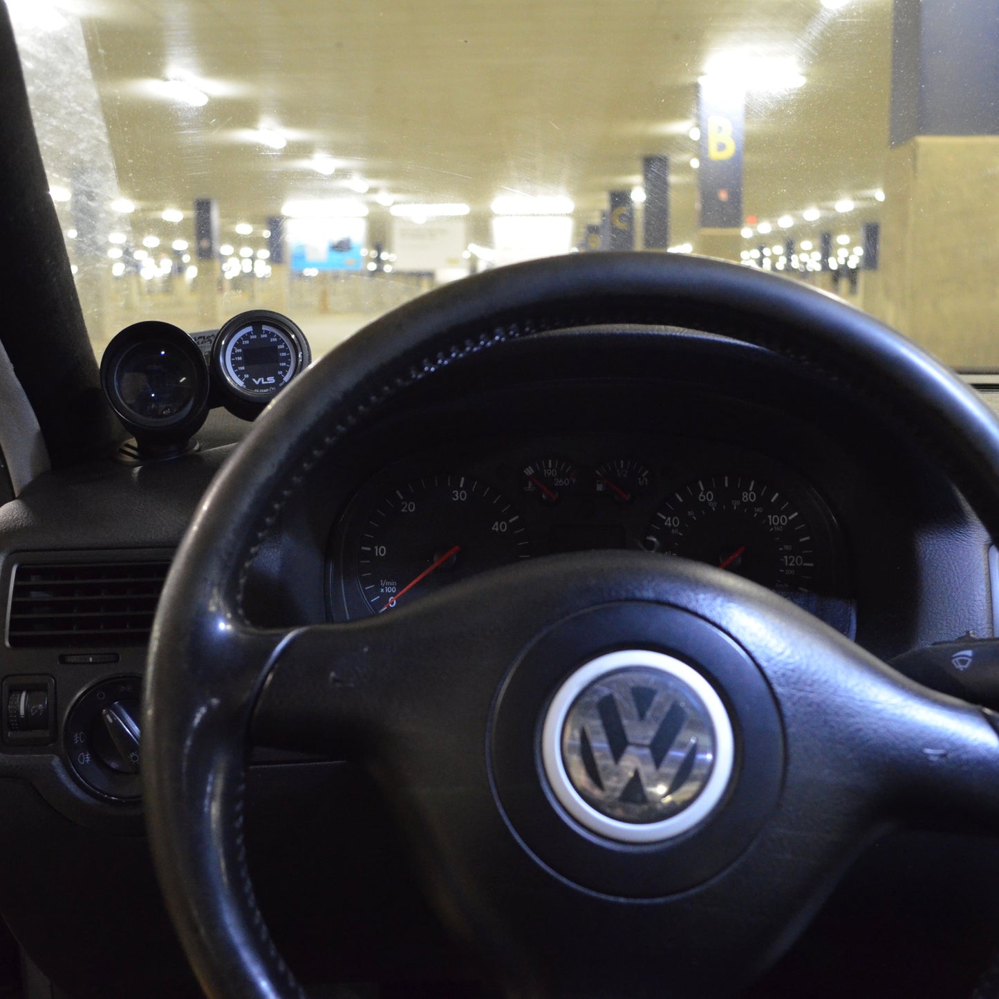 mk4 gti Jetta gli r32 dual gauge pod 52mm boost air fuel