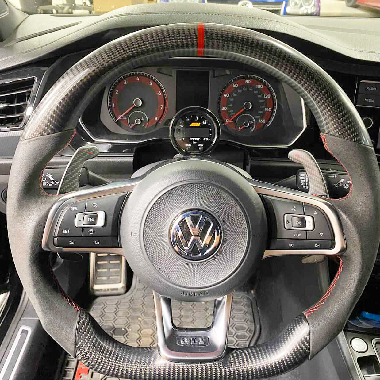 2019 2020 jetta gli vent gauge pod cup holder afr aem boost tsi mk7 steering column 2018 tsi tiguan