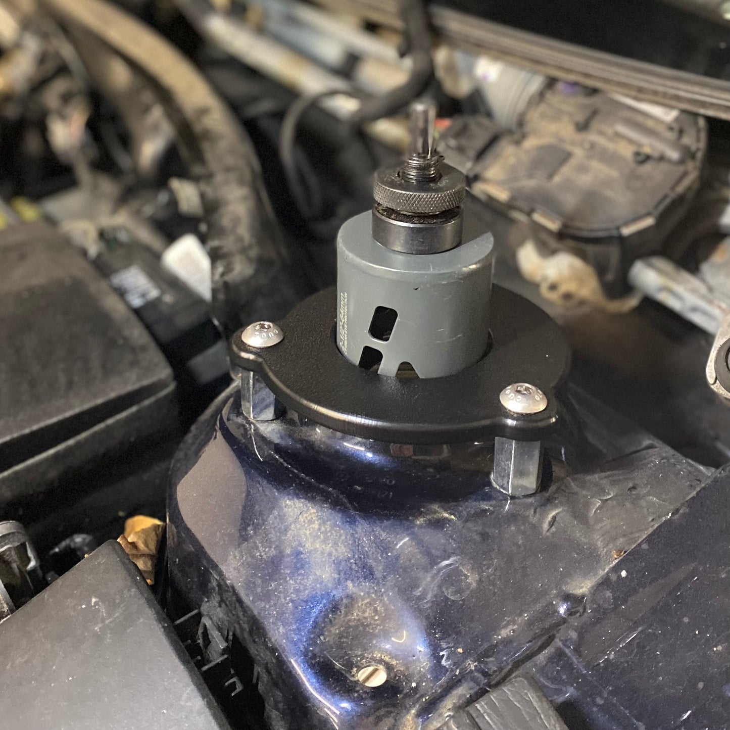 Strut Tower Drilling Guide for PQ35 - VW