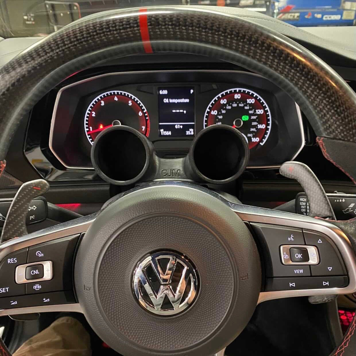 2019 2020 jetta gli vent gauge pod cup holder afr aem boost tsi mk7 steering column 2018 tsi tiguan