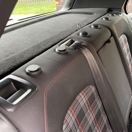 Rear Headrest Delete Plugs for 2015-2021 - Golf / GTI / R  (MK7 / 7.5)