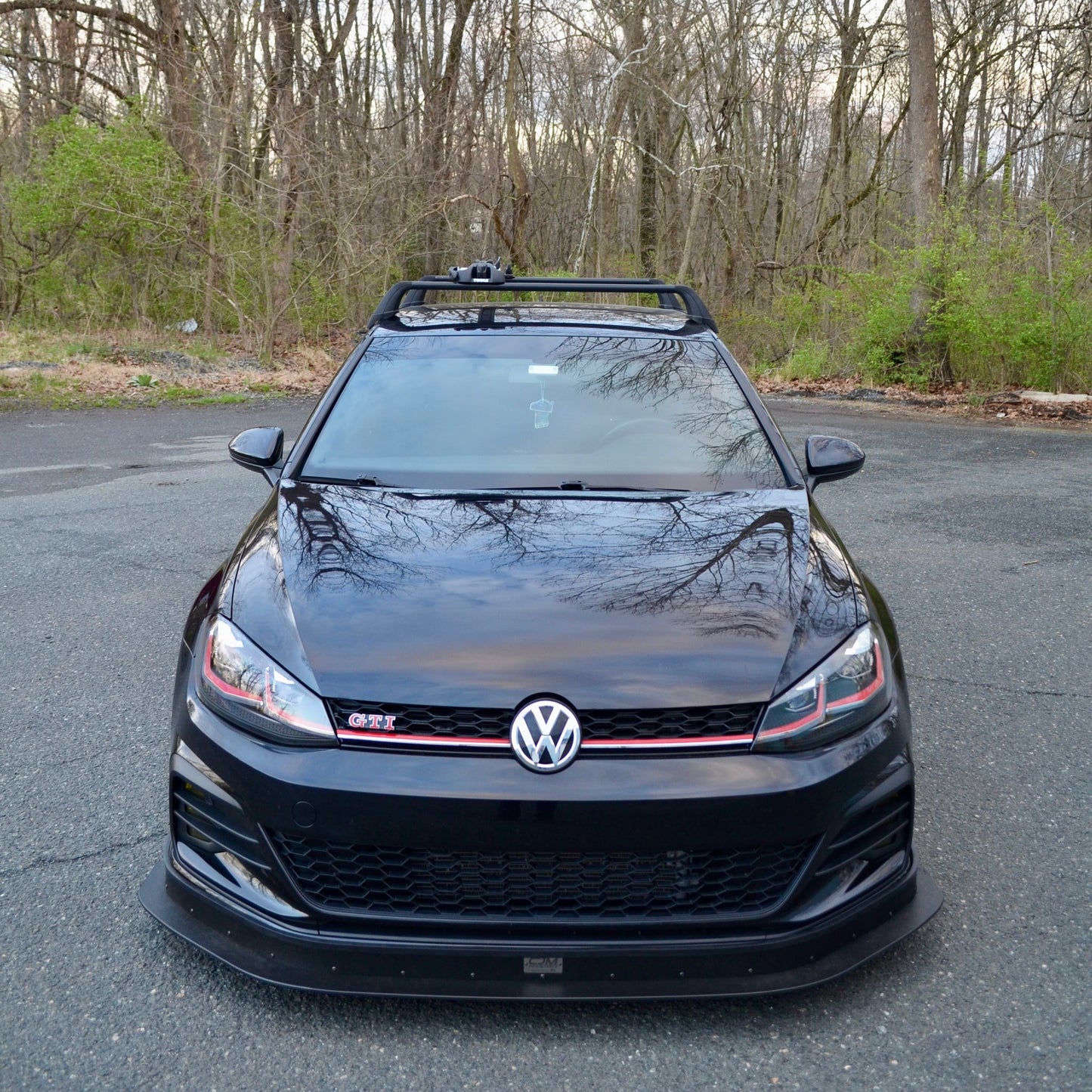 Chassis Mounted splitter MK7 mk7.5 GTI front lip durable