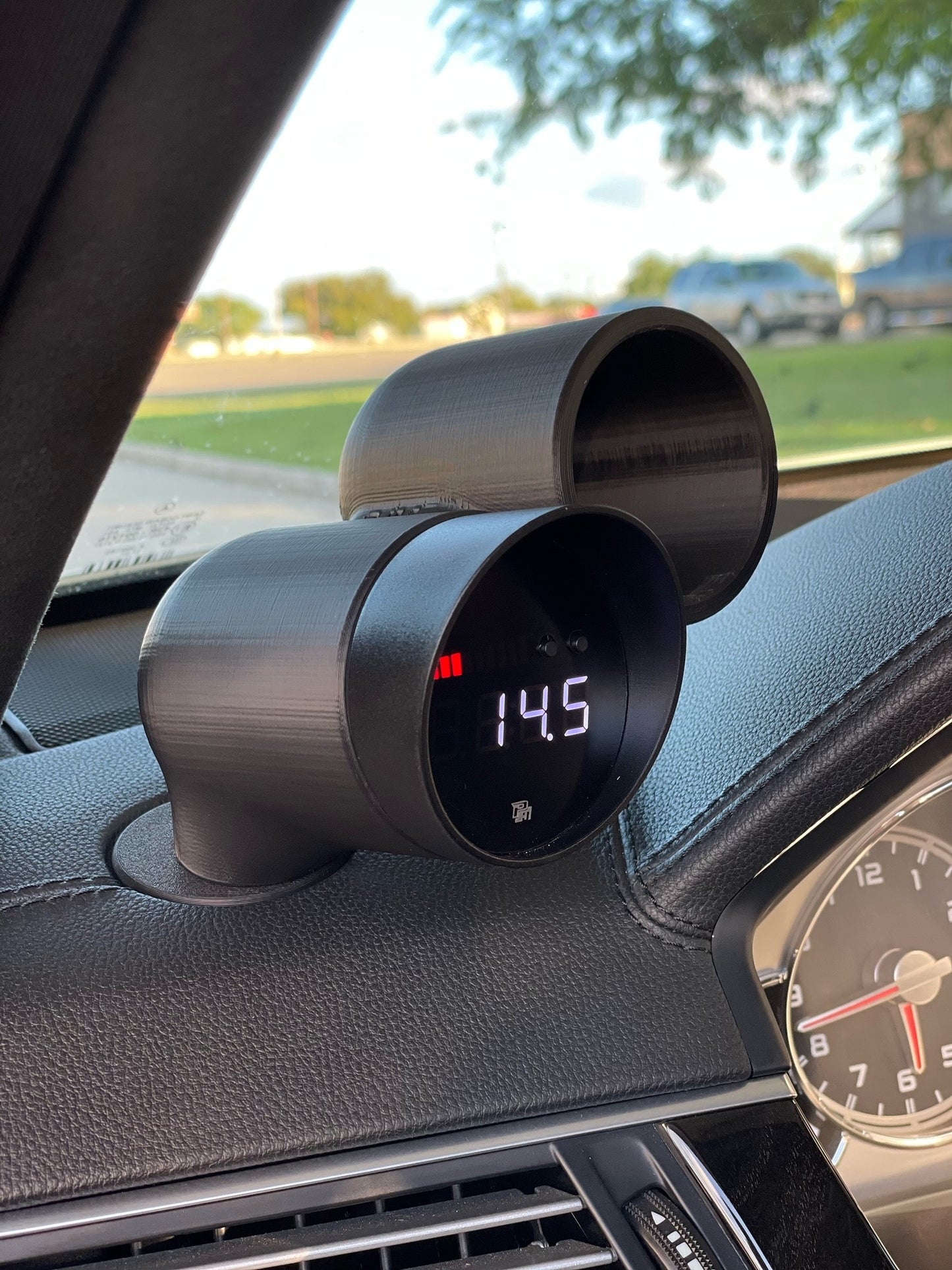 Mercedes Benz E Class Fourth Gen W212 gauge pod holder mount AMG 2010 2011 2012 2013 2014 2015 2016