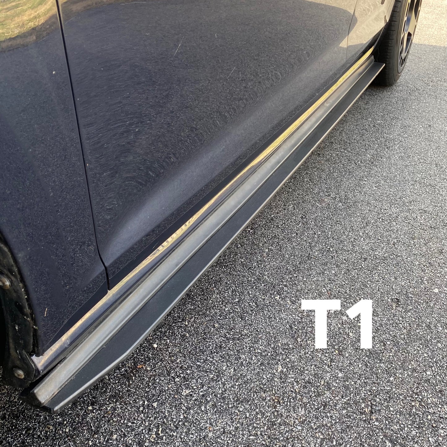 2015 2016 2017 golf mk7 gti side lip splitter skirt spoiler