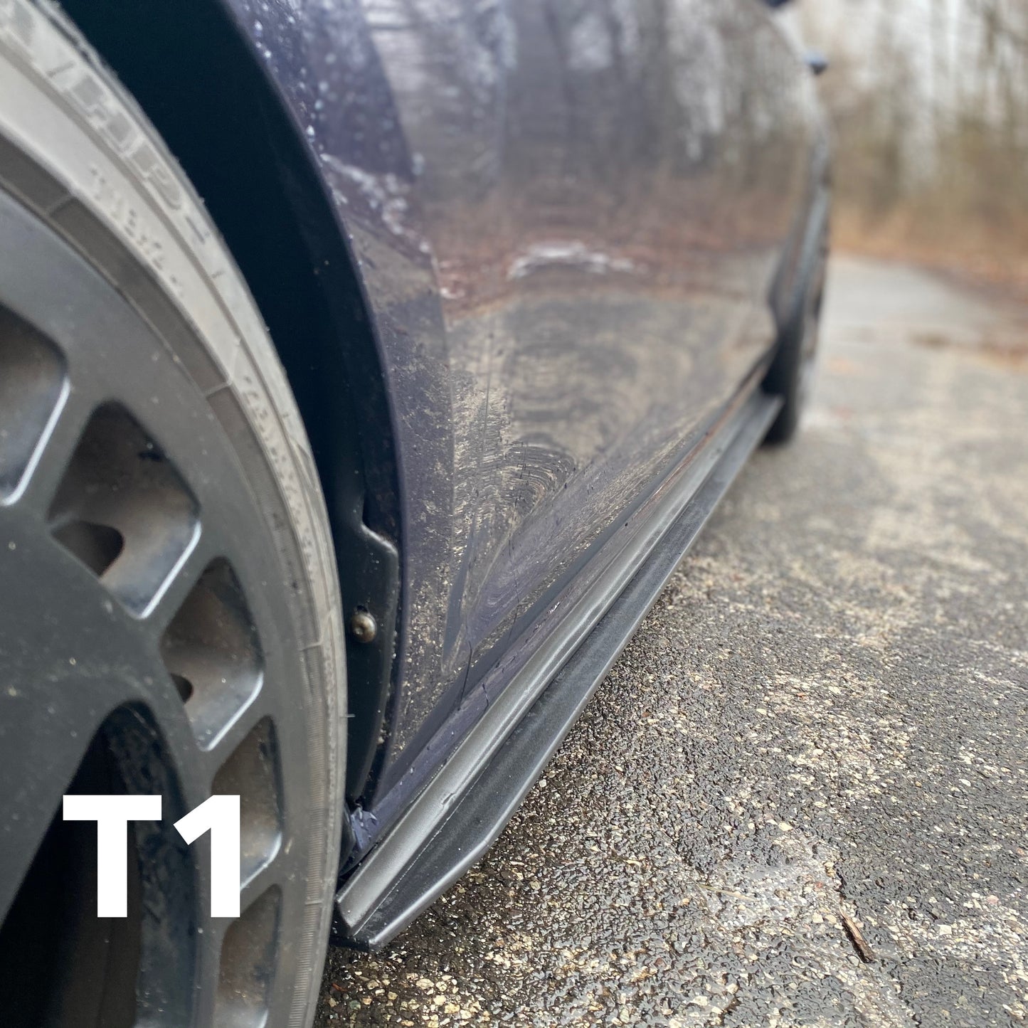 MK7 & 7.5 GTI (2015-2021) Side Skirts (Type 1 - Tapered)