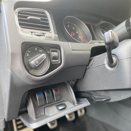 MK7/7.5 2015+ Golf, GTI, R - Coin Tray Switch Panel