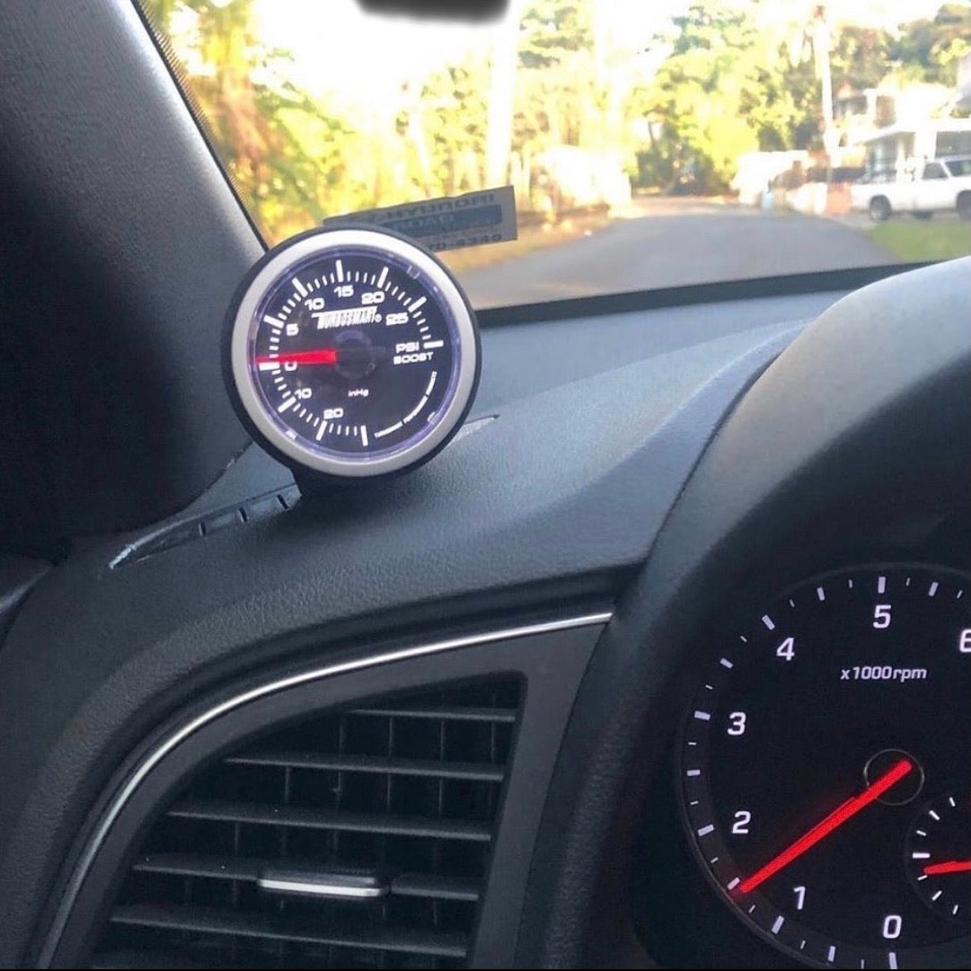 Hyundai Elantra 2016 2017 2018 gauge pod boost AFR oil pressure temp