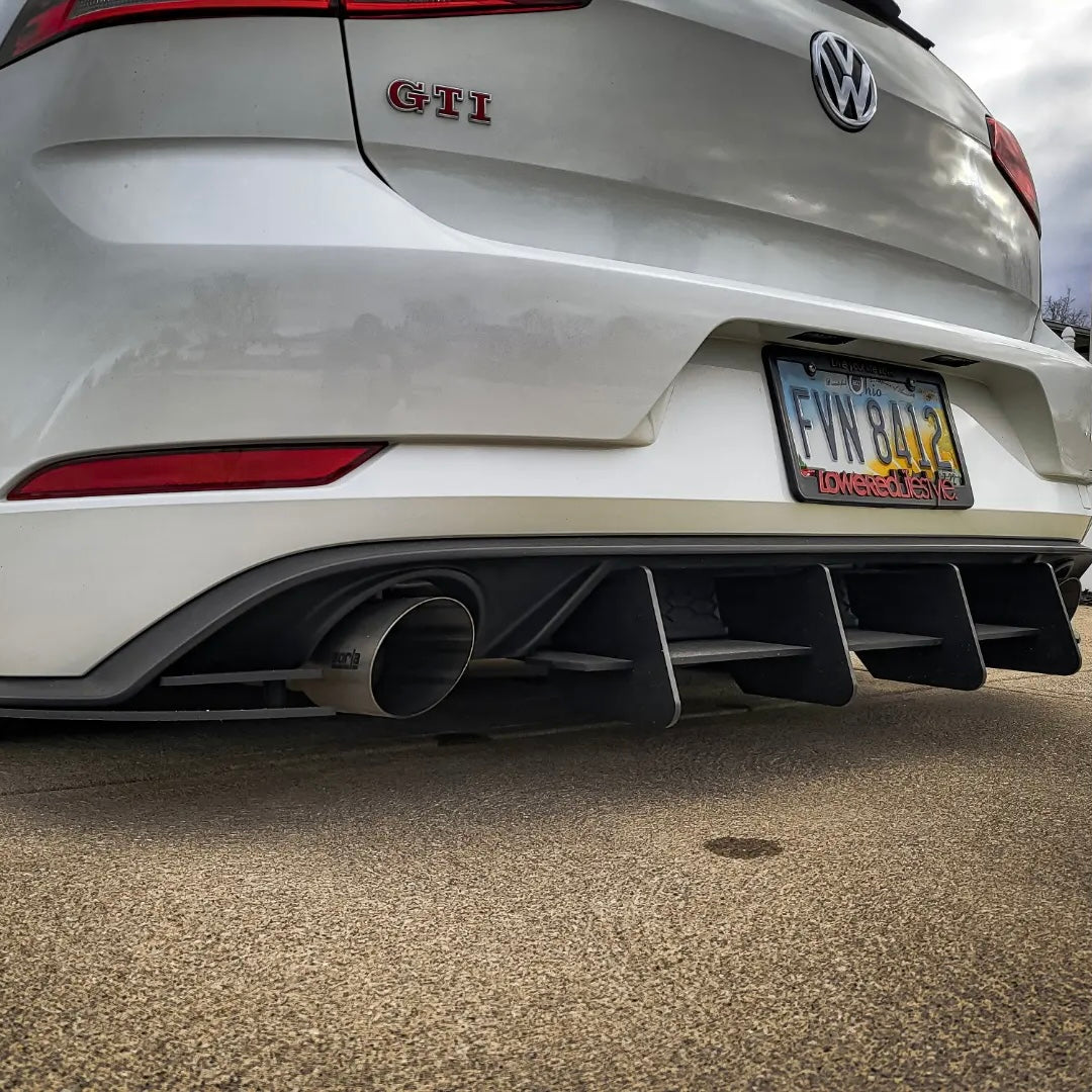 GTI TCR Rear Diffusor - extra trim pieces – Track Hack Parts