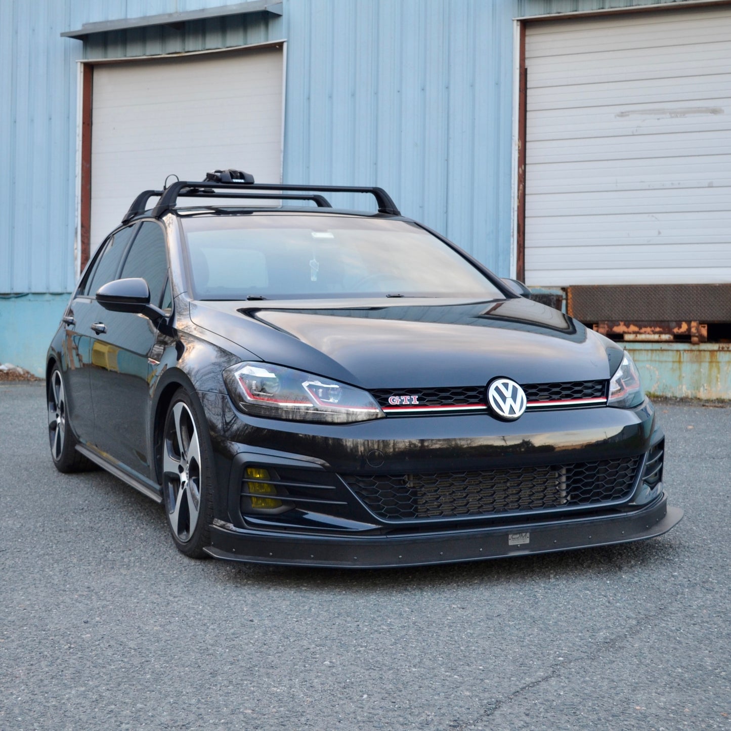 Chassis Mounted splitter MK7 mk7.5 GTI front lip durable