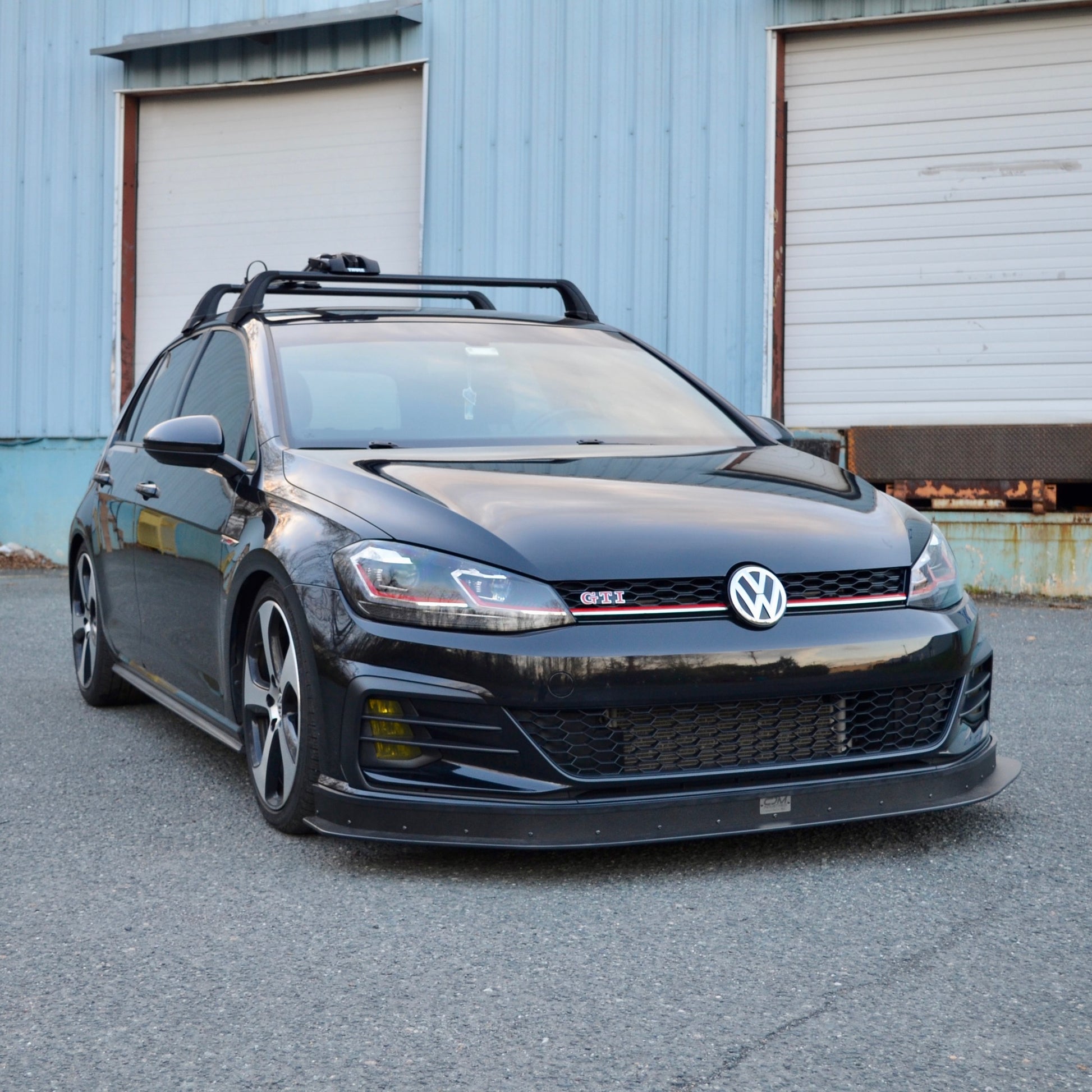 Chassis Mounted splitter MK7 mk7.5 GTI front lip durable