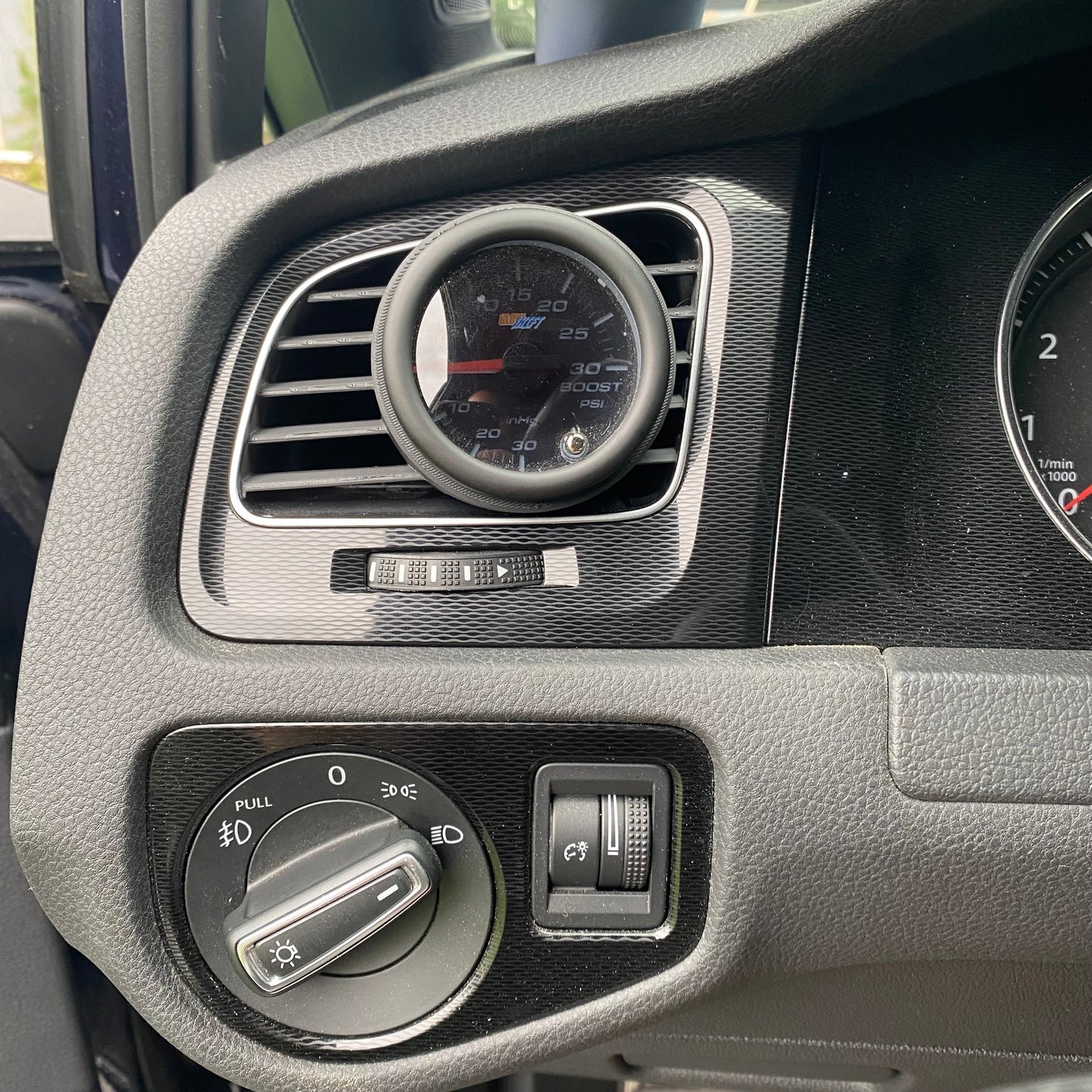 MK7 MK7.5 Golf R GTI holder mount 2015 2016 2017 2018 2019 2020 Vent Gauge Pod Boost AFR