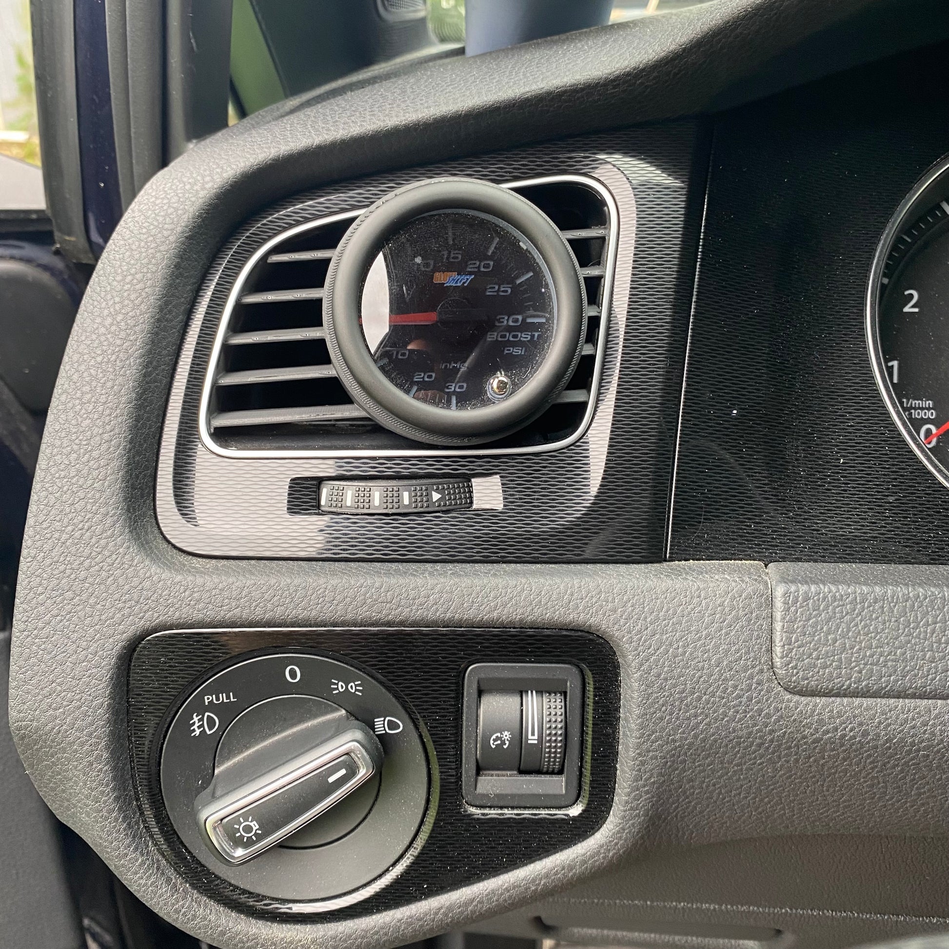 MK7 MK7.5 Golf R GTI holder mount 2015 2016 2017 2018 2019 2020 Vent Gauge Pod Boost AFR