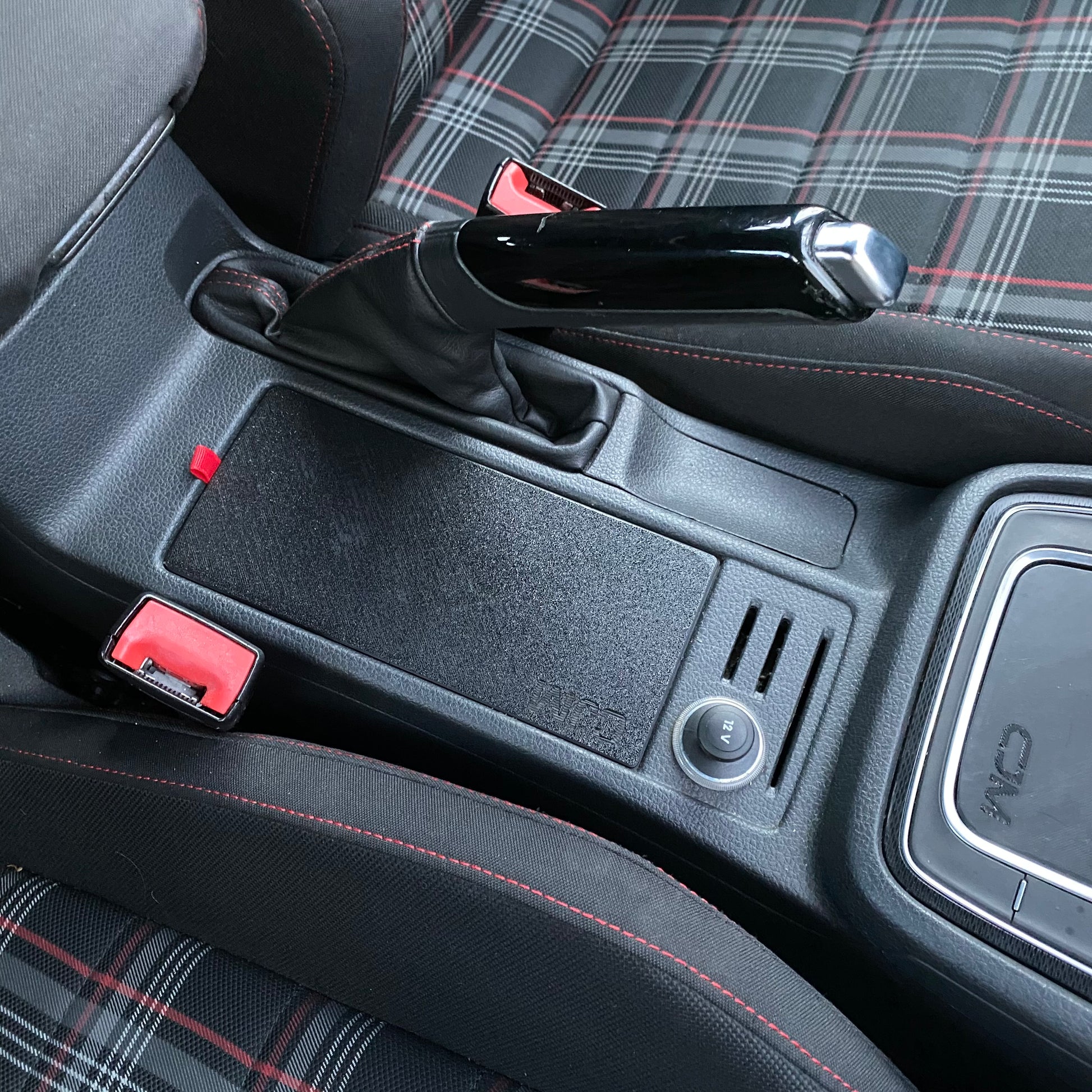 MK7 mk7.5 golf gti tdi R Cup Holder delete interior mods modifications panel 2015 2016 2017 2018 2019