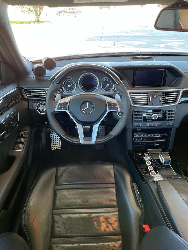 Mercedes Benz E Class Fourth Gen W212 gauge pod holder mount AMG 2010 2011 2012 2013 2014 2015 2016