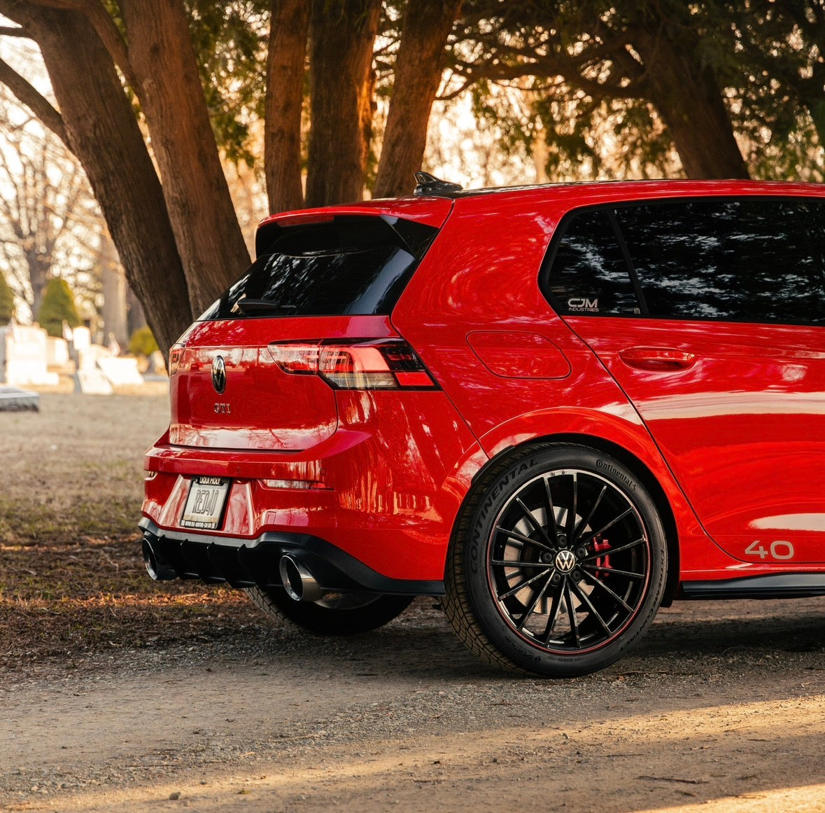 Rear Diffuser for MK8 GTI (2022-2024)