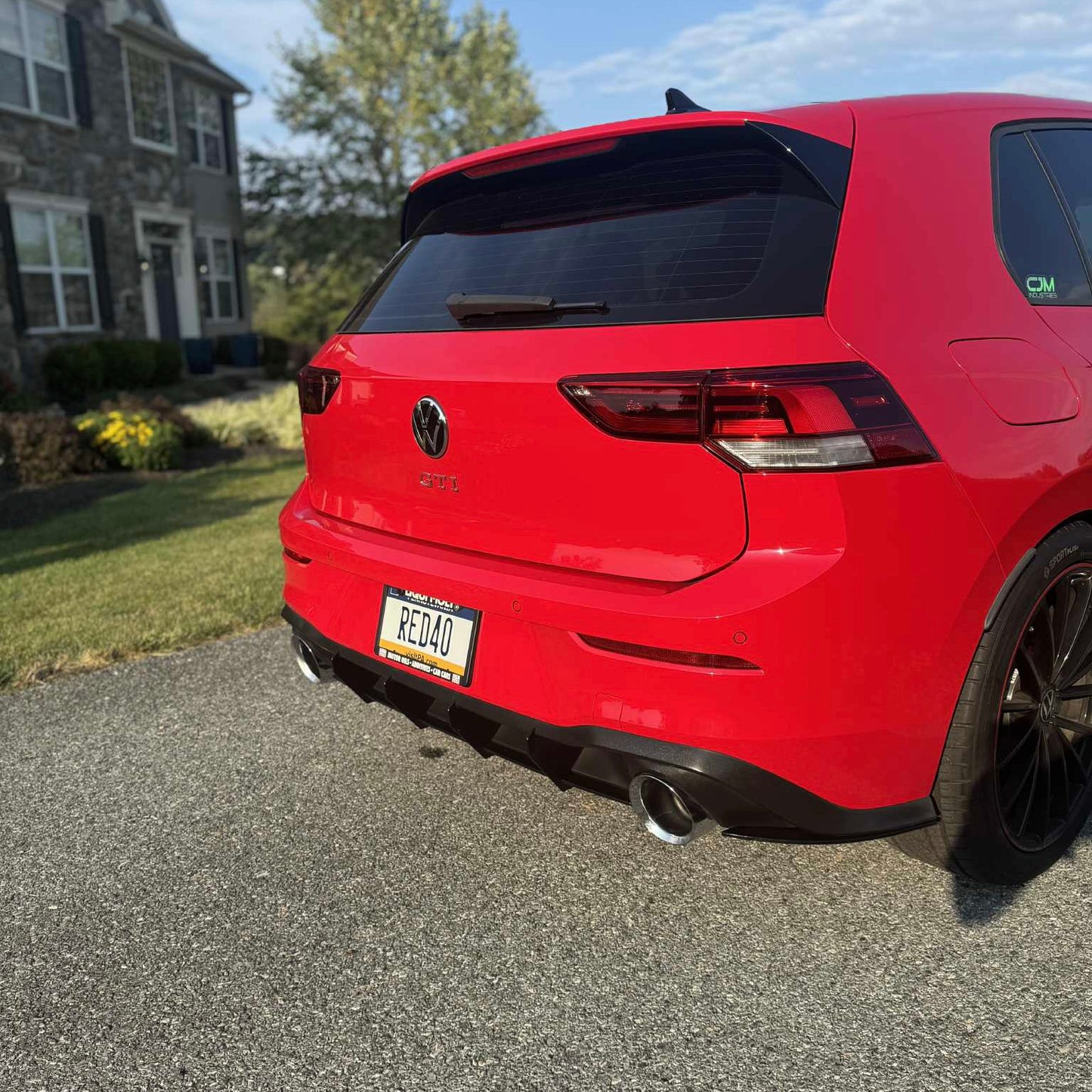 Rear Diffuser for MK8 GTI (2022-2024)