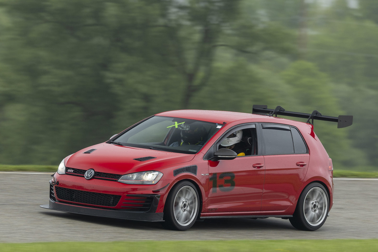 MK7 GTI Front Chassis Mounted Splitter - Gen2 - (2015-2017)