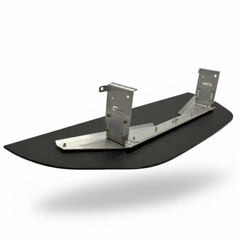 CMS-7G-SB-RAW MK7 Golf GTI R Chassis mounted splitter mqb MK6 CJM