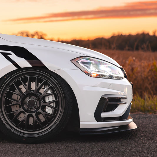 MK7.5 Golf R Front Lip splitter 2019 2020 2021 2022