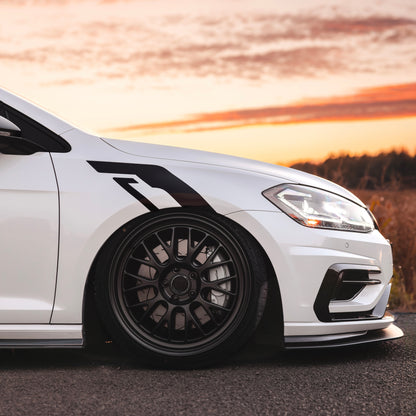 MK7.5 Golf R Front Lip splitter 2019 2020 2021 2022
