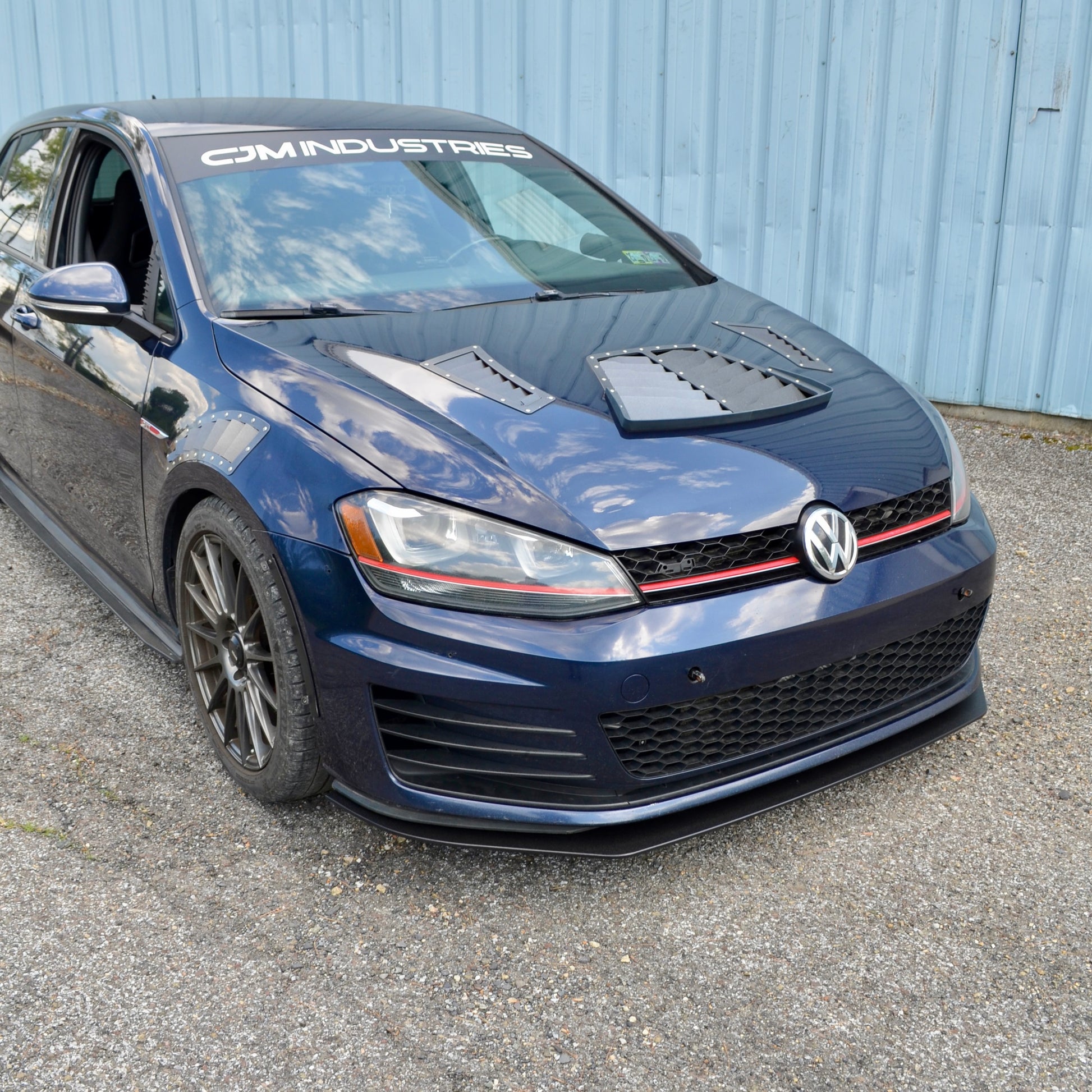 MK7 GTI Front Lip 2015 2016 2017 rub strip splitter aero