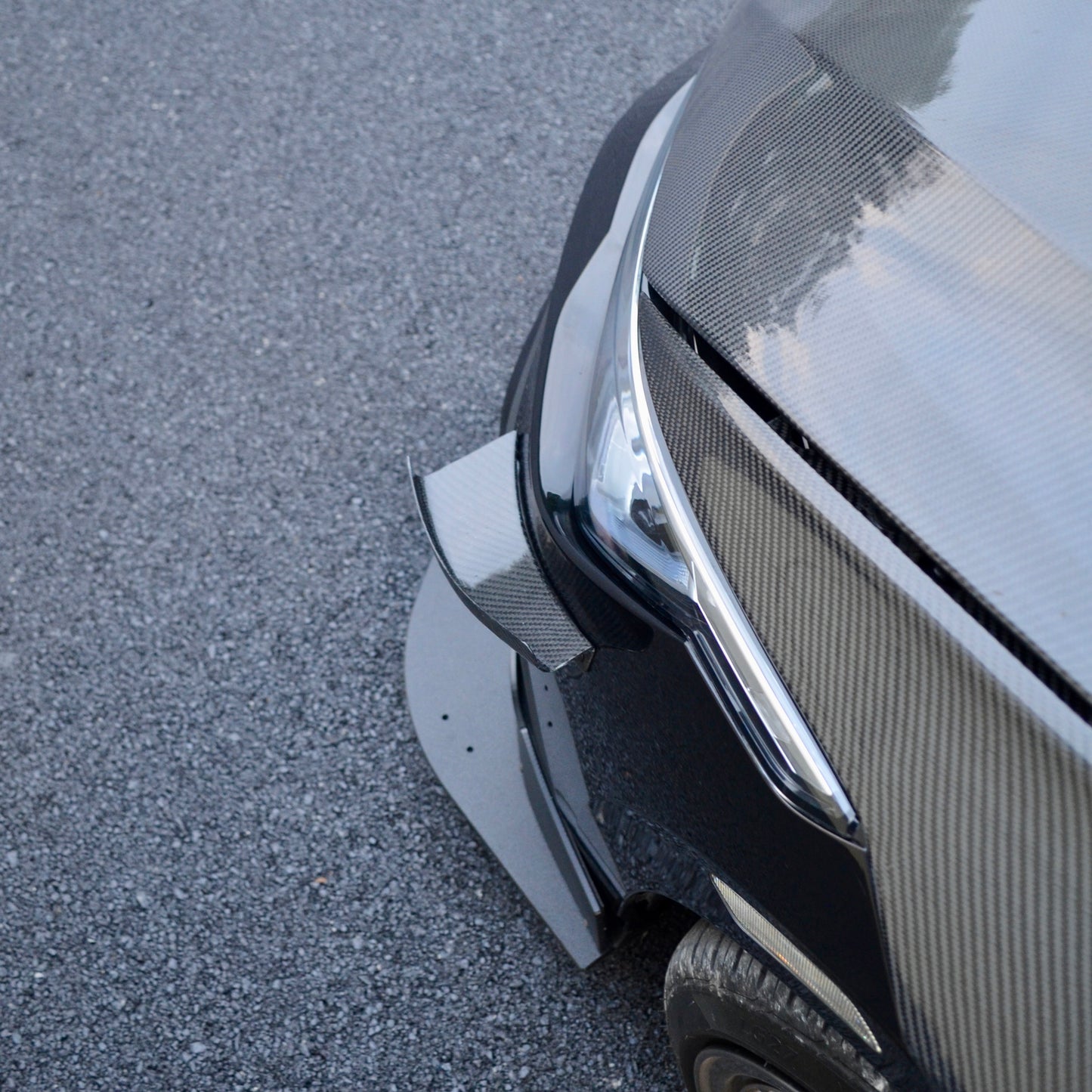 Carbon Canards / Dive Planes for MK8 Golf GTI