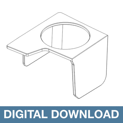 MK7 Golf - Coin Tray - Half Left 52mm Pod (DIGITAL DOWNLOAD - Non Refundable)