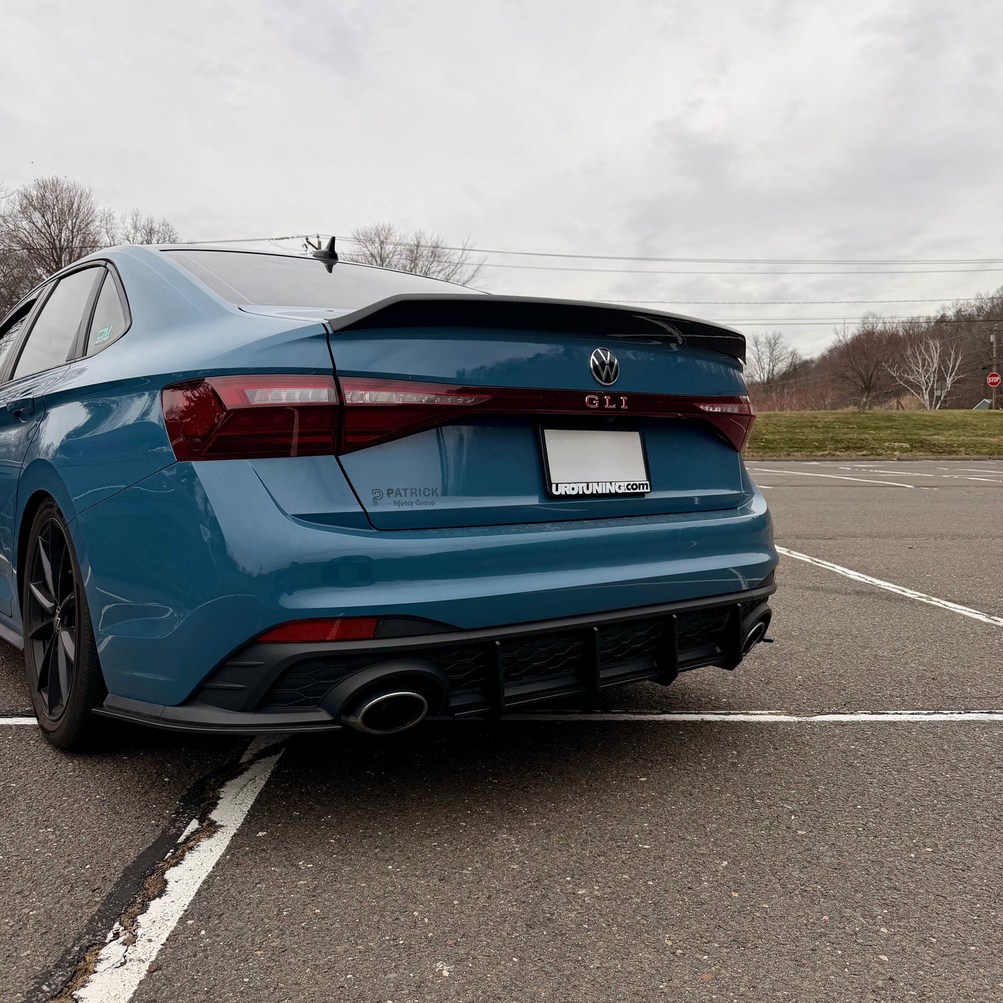 Rear Diffuser for MK7.5 Facelift GLI (2022 - 2025)