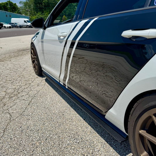 MK7.5 Golf R 2018 -2021 Side Skirts Extension