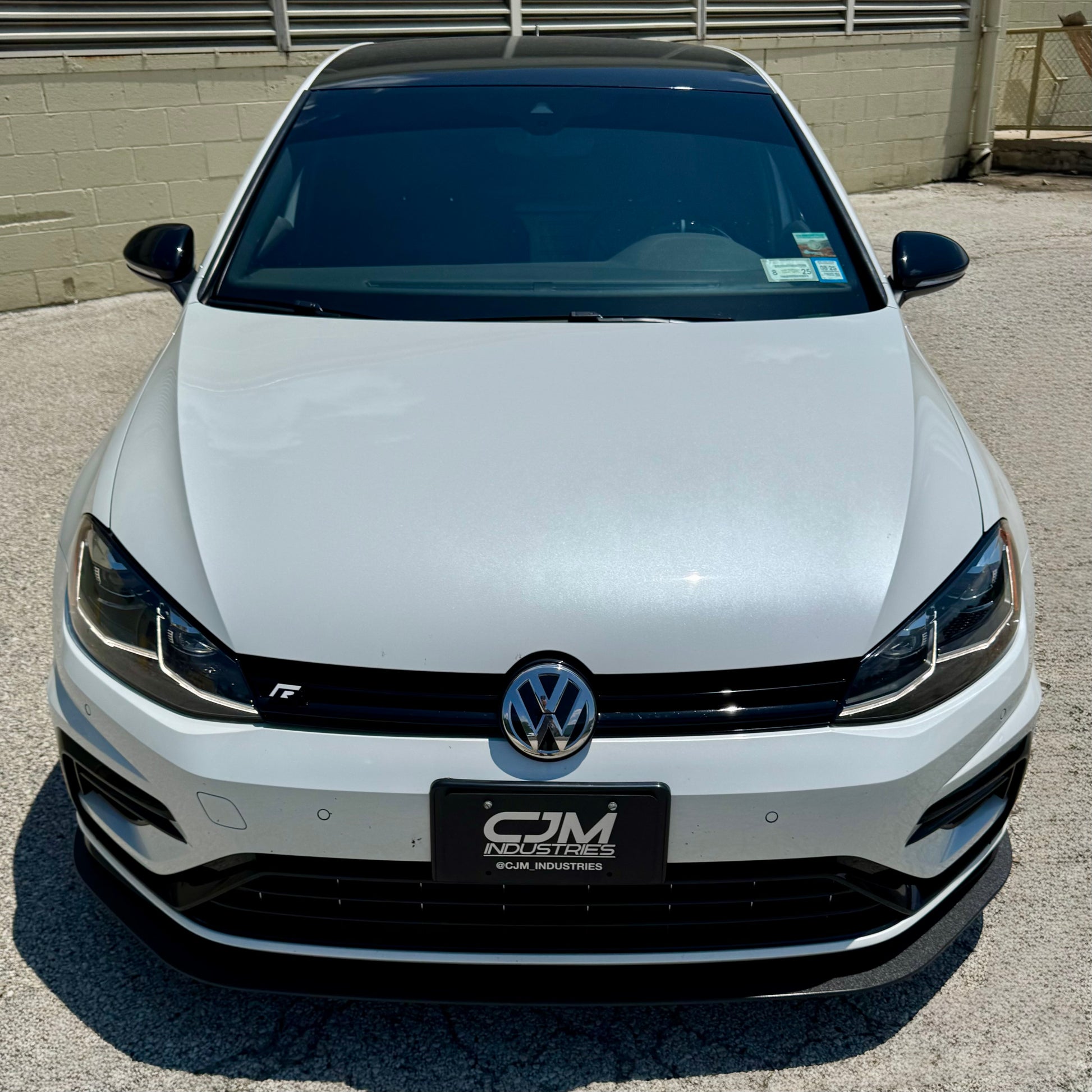MK7.5 Golf R Front Lip Splitter 2018 2019 2020 2021 VW Volkswagen