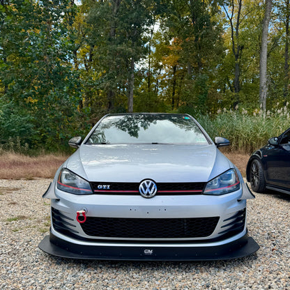 MK7 GTI Front Chassis Mounted Splitter - Gen2 - (2015-2017)