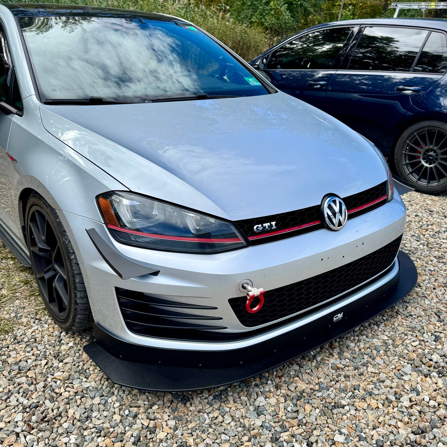 MK7 GTI Front Chassis Mounted Splitter - Gen2 - (2015-2017)