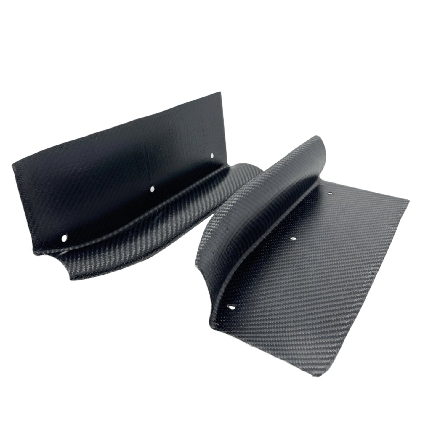 Carbon/Sglass Splitter Endplate - Set of 2