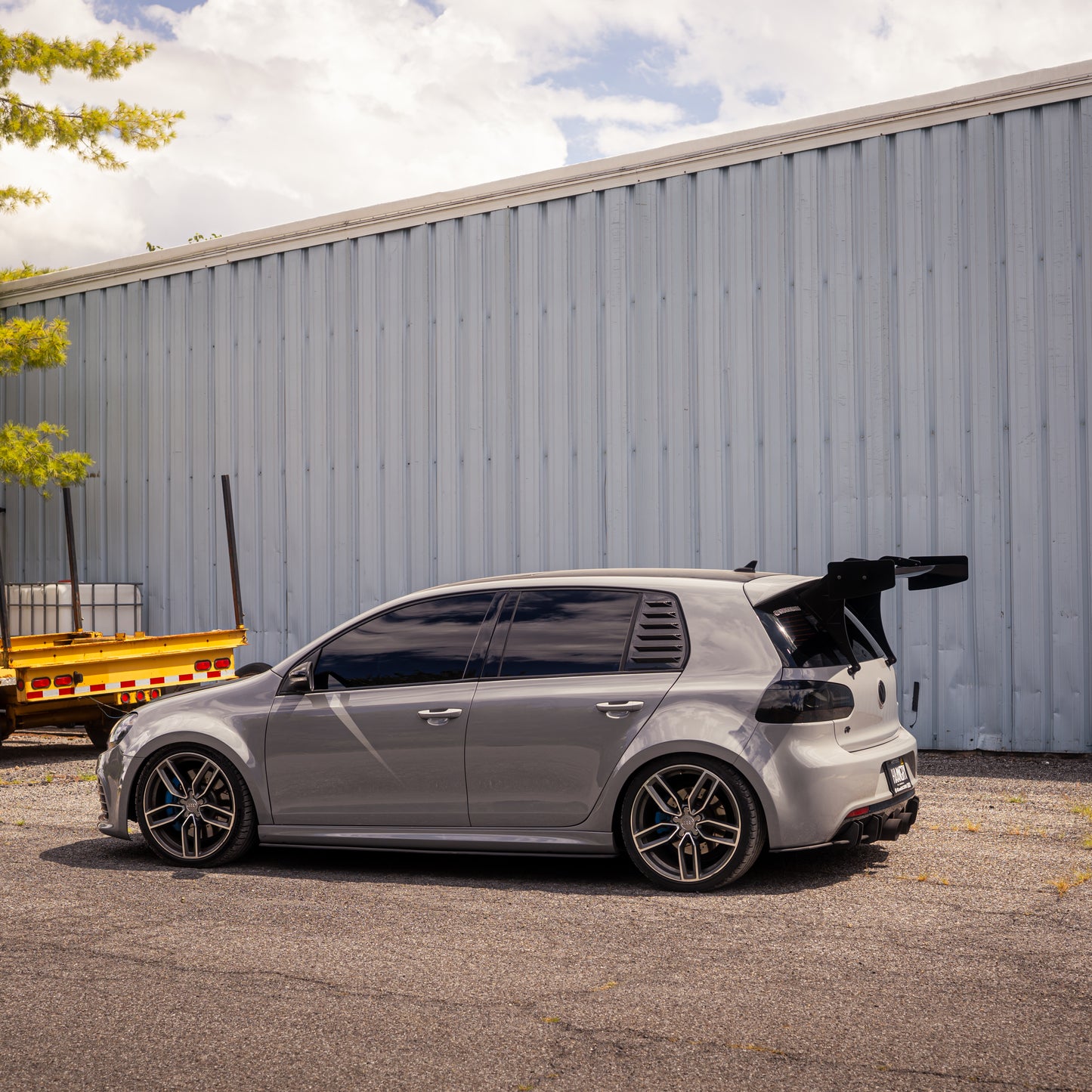 Swan Neck Wing for MK6 Golf models