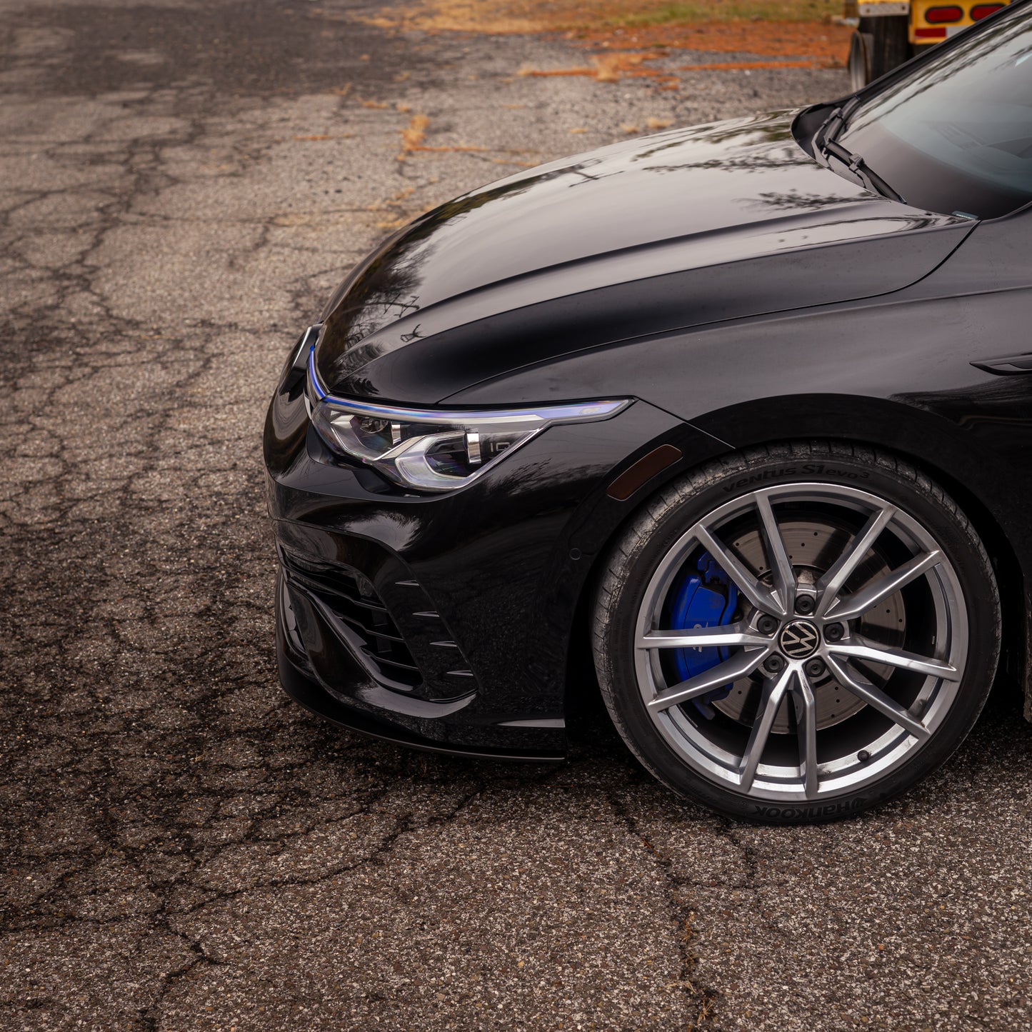 Front Lip for MK8 Golf R (2022-2024) - bumper mounted splitter