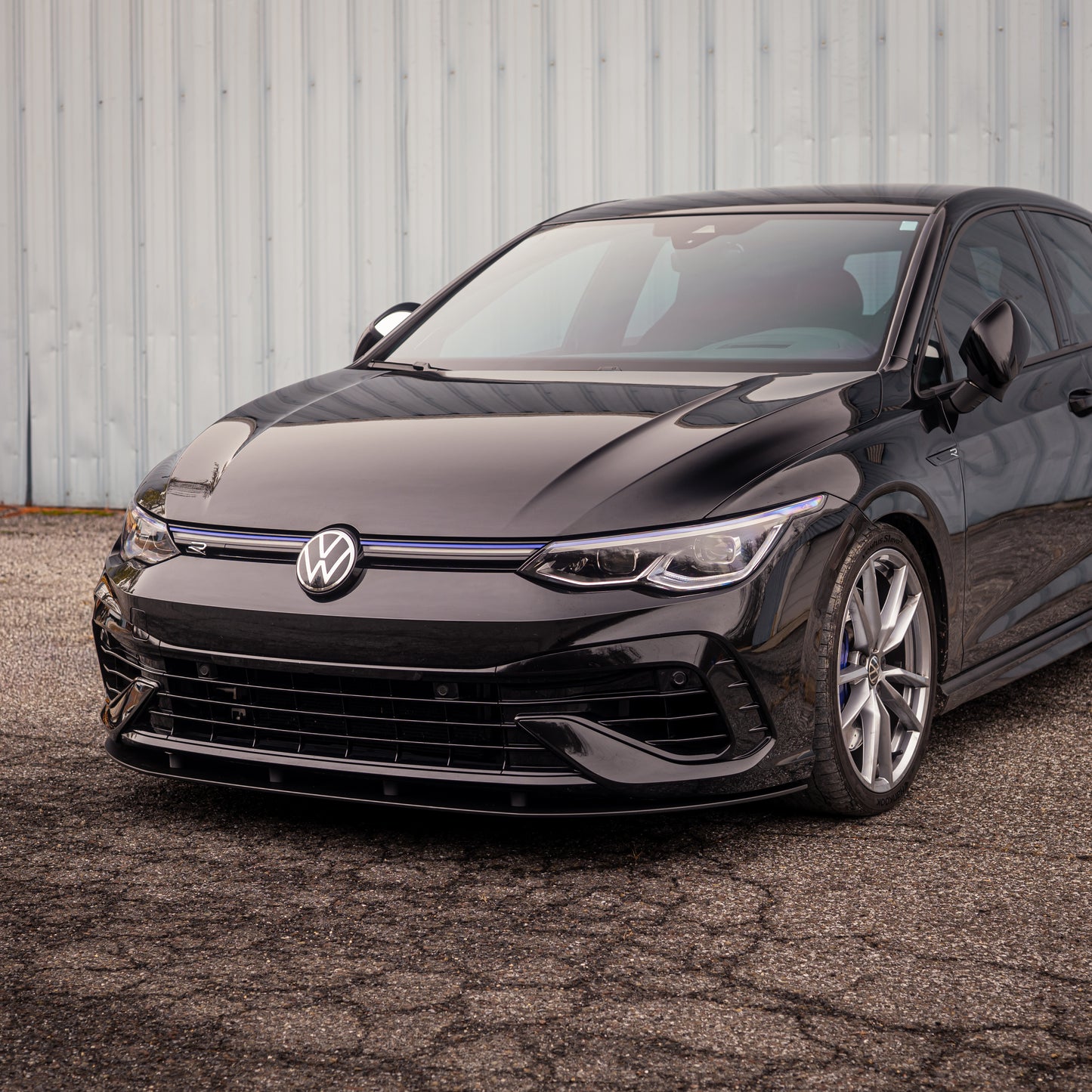 Front Lip for MK8 Golf R (2022-2024) - bumper mounted splitter
