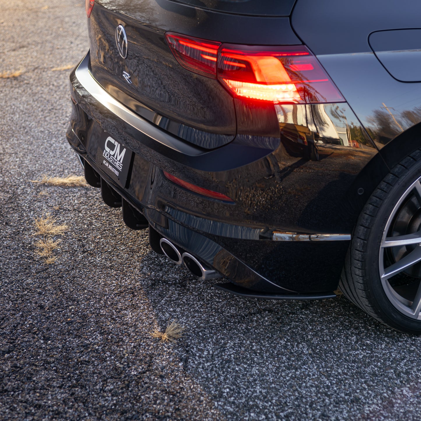 Rear Diffuser for MK8 Golf R (2022 - 2024)