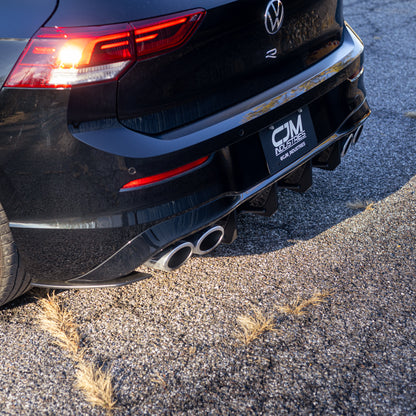 Rear Diffuser for MK8 Golf R (2022 - 2024)