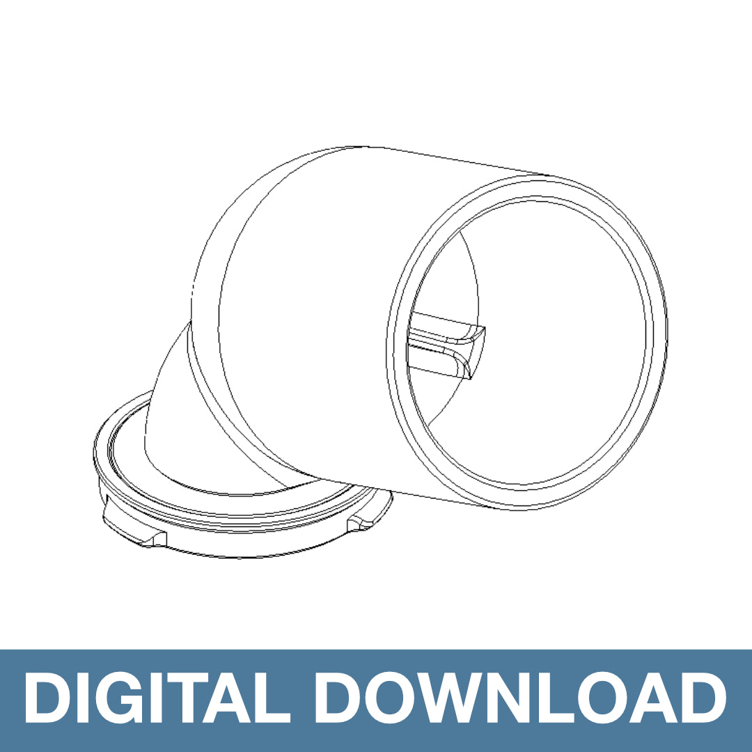 Audi MK1 TT - Single Defrost Vent Gauge Pod - (52mm) (DIGITAL DOWNLOAD - Non Refundable)
