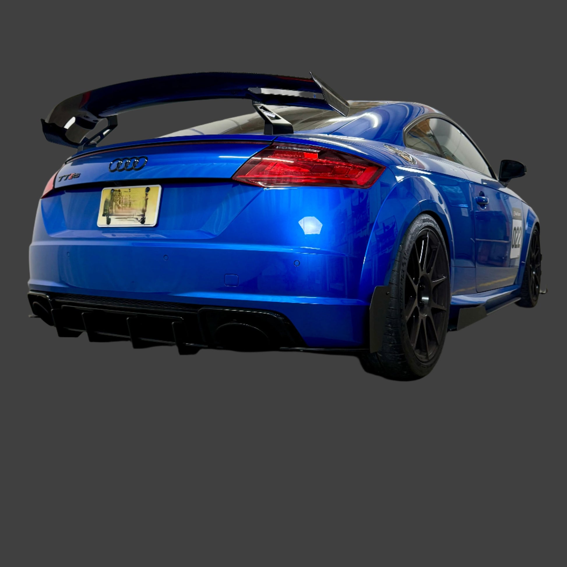 MK3 TTRS Side Skirt diffuser splitter chassis mounted