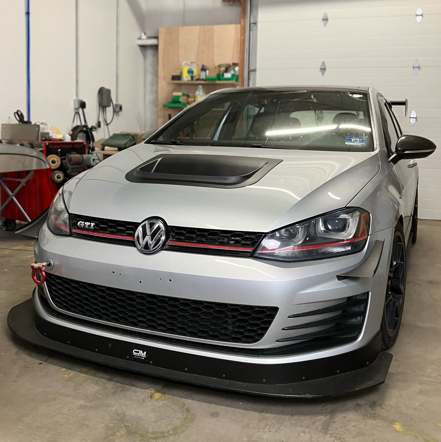 Carbon Fiber Hood Vent for MK7 / 7.5 Golf GTI & R (built to order - non-refundable)