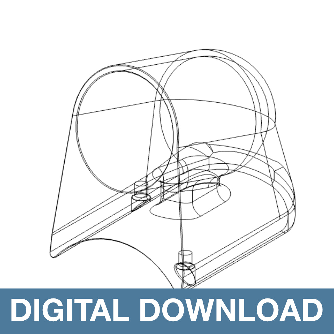 Audi MK1 TT Single 52mm Center Dash Vent Pod - (2000-2006) (DIGITAL DOWNLOAD NON-REFUNDABLE)