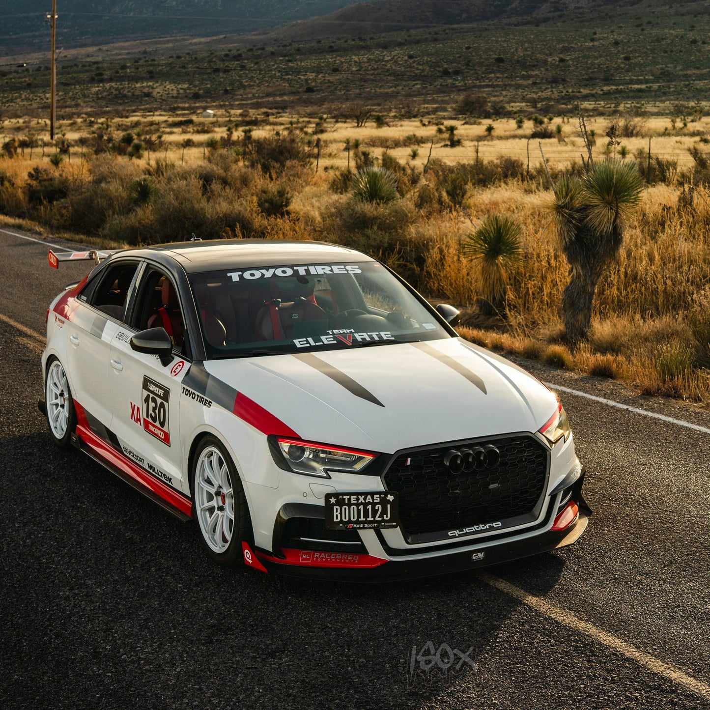 Audi S3 8V Front Splitter Lip 2015 2016 2017 2018 2019