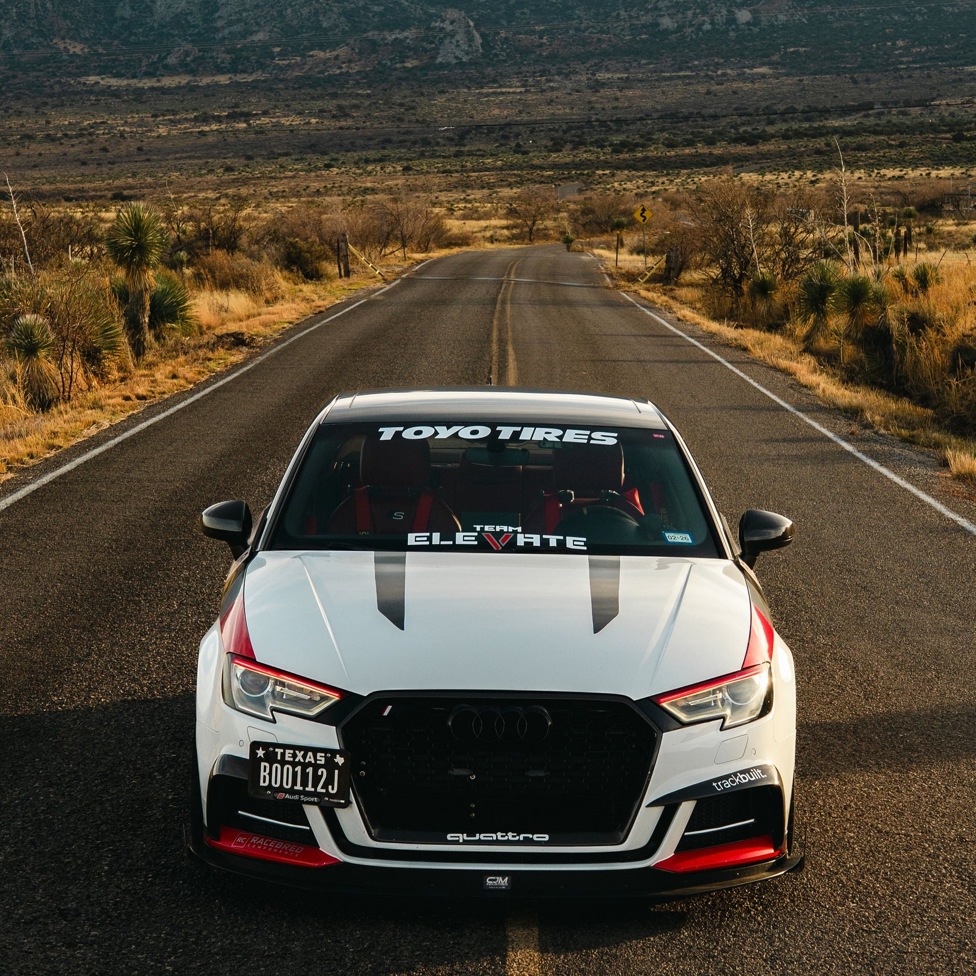 Audi S3 8V Front Splitter Lip 2015 2016 2017 2018 2019