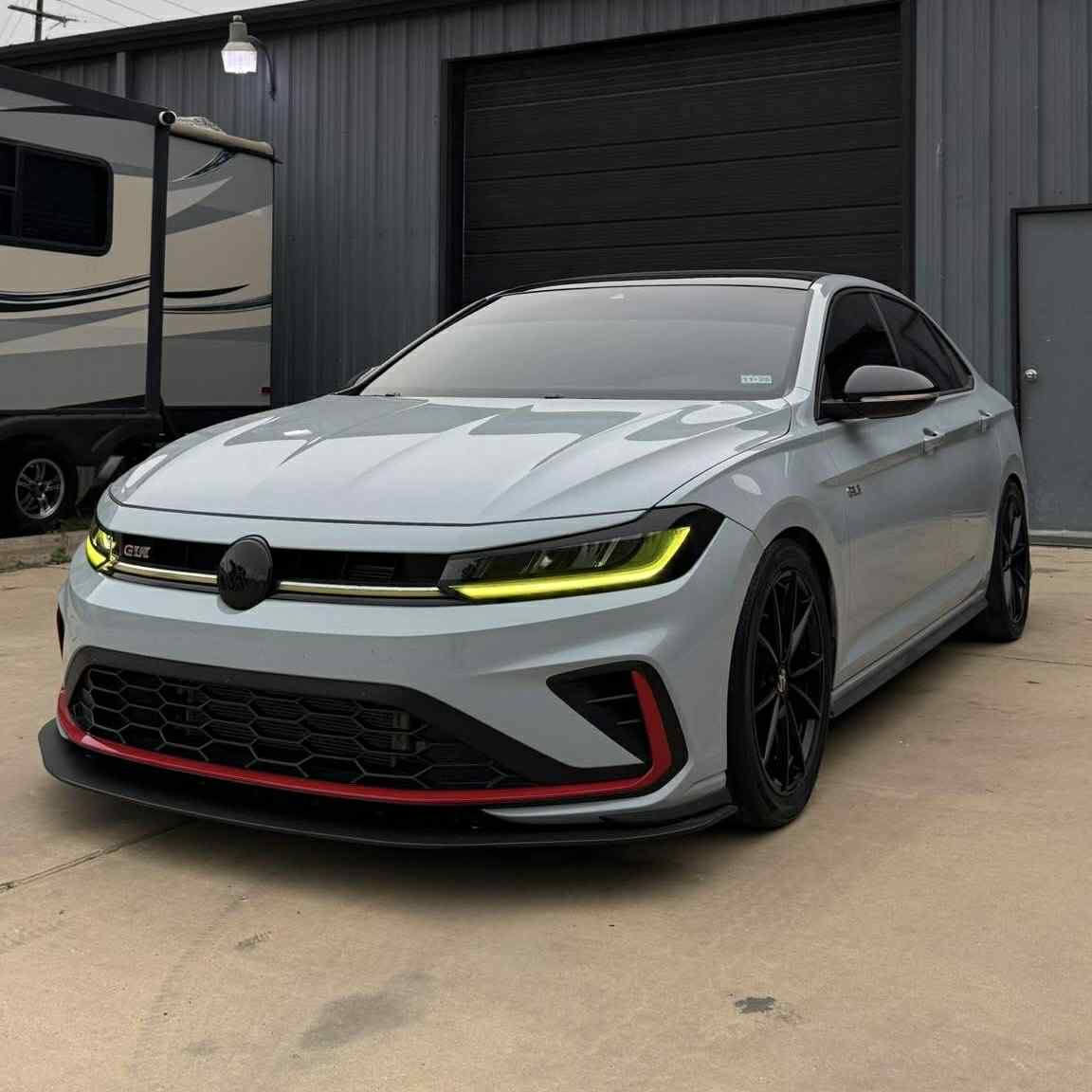 Front Lip for MK7/ MK7.5 Jetta & GLI (2019-2024) includes facelift - bumper mounted splitter
