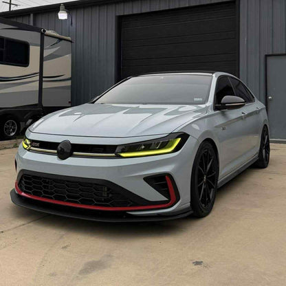 Front Lip for MK7/ MK7.5 Jetta & GLI (2019-2024) includes facelift - bumper mounted splitter