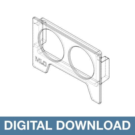 MK7 Golf - Coin Tray Gauge Pod (DIGITAL DOWNLOAD - Non Refundable)