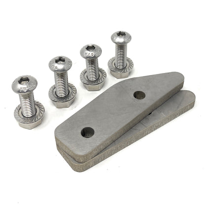 Splitter Endplate Wear Pads / Scuff Plates (steel pucks)