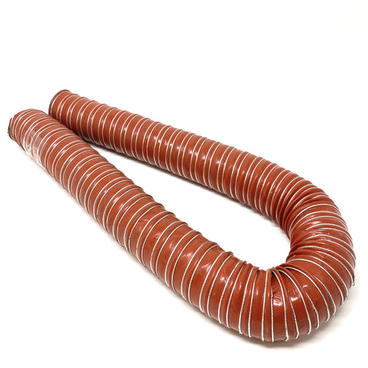 Brake Duct Hose (2.5" ID) - Silicone with wire coil (set of 2)
